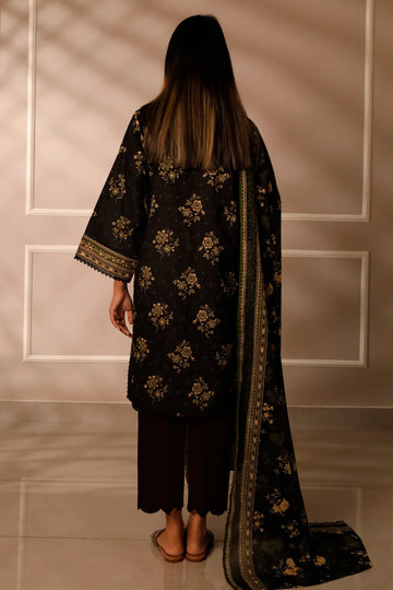 Unstitched Printed Lawn 3 Piece
